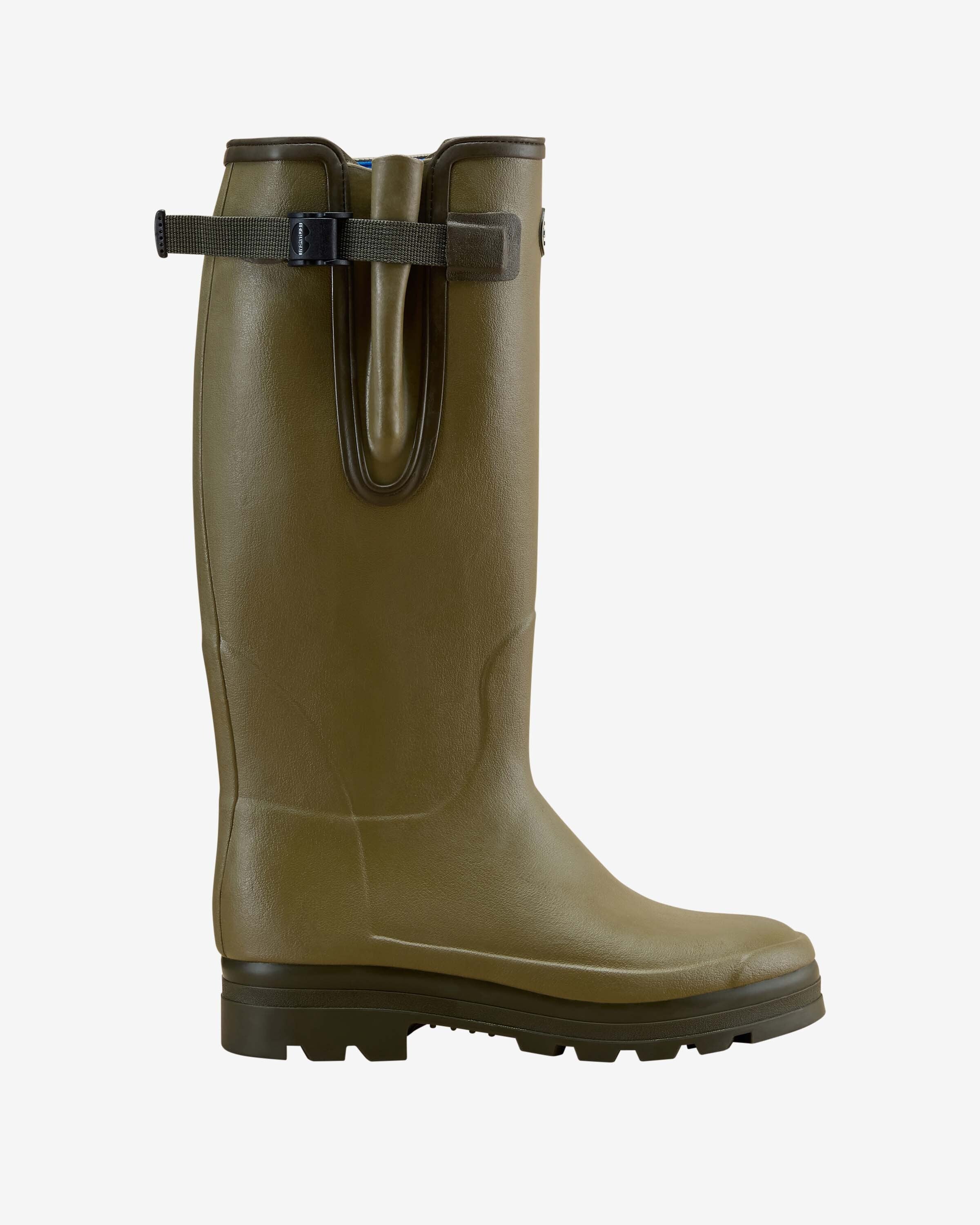 Men's Vierzonord XL Neoprene Lined Wellington Boot Green | Le Chameau